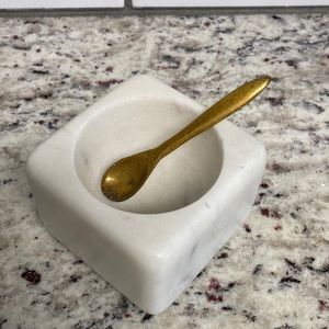 Marble Salt Container